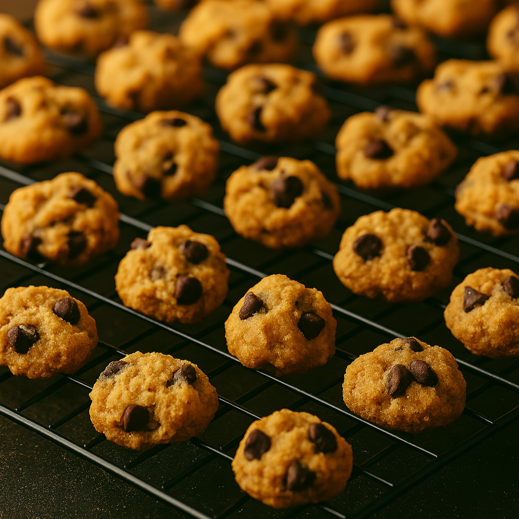 Vegan Mango Muffins and Chocolate Chip Cookies