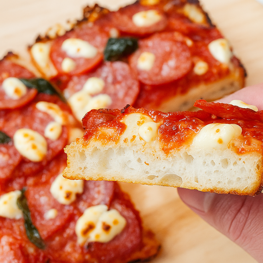 GOLDEN PEPPERONI PIZZA