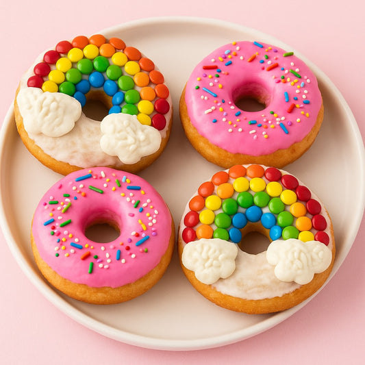 🍩 Rainbow Baked Donuts DIY Workshop