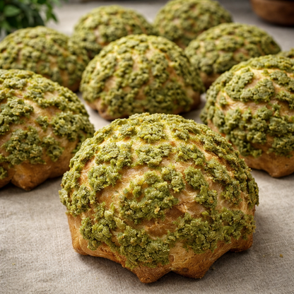 Pistachio Cream Puffs